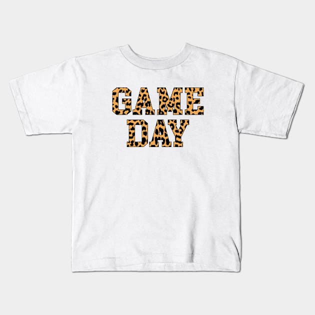 Game day Kids T-Shirt by beaching